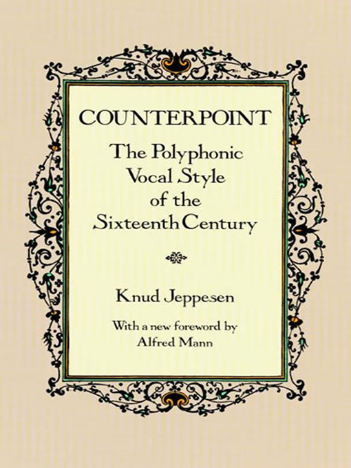 Title details for Counterpoint by Knud Jeppesen - Available